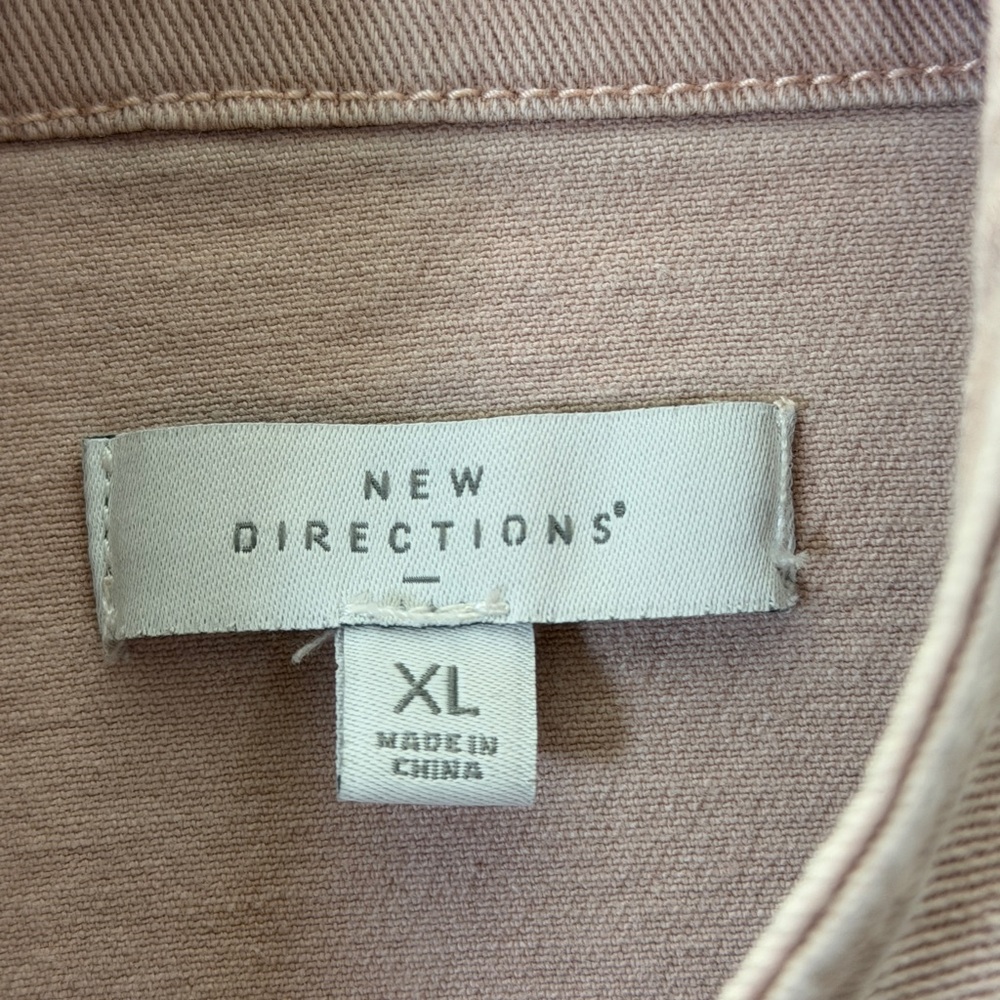 new directions Dusty Rose Denim Jacket - Picture 2 of 8